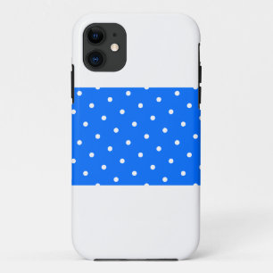Sportiger breiter gepunkteter leuchtend blauer Str Case-Mate iPhone Hülle