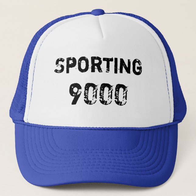 Sporting, 9000 truckerkappe (Vorderseite)