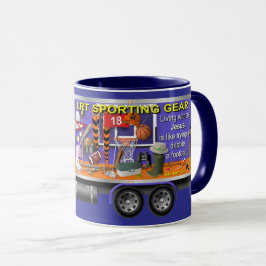 Sporting Gear Truck Tasse