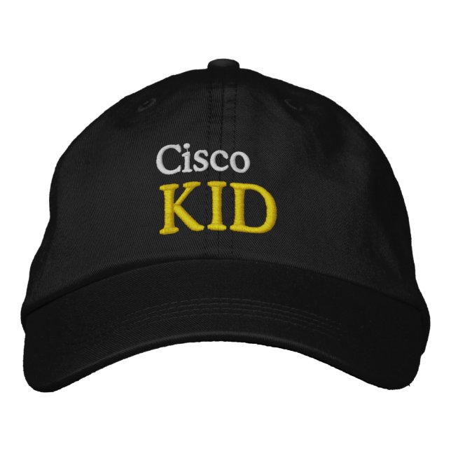 Sporting Goods Golf Accessoires CISCO KID Style Bestickte Baseballkappe (Vorderseite)
