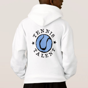 Sportkleidung   Tennishalle mit Druck Hoodie