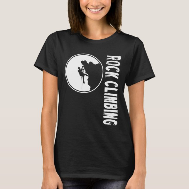 Sportklettern  T-Shirt (Vorderseite)