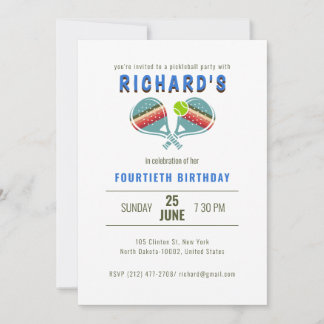 Sportkletterpaddels Geburtstagsparty Einladung