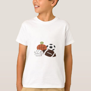 Sportkugeldarstellung T-Shirt