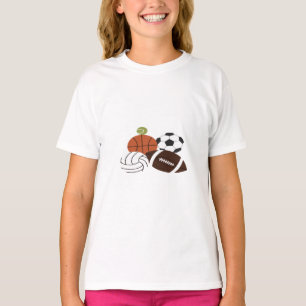 Sportkugeldarstellung T-Shirt