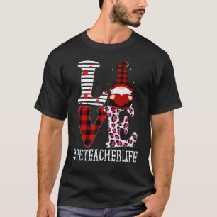 Sportlehrer Liebe Frauen Leopard Dankbarkeit Valen T-Shirt