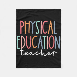 Sportlehrer Sport P.e. Zurück in die Schule Fleecedecke