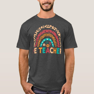 Sportlehrer vintage Regenbogen Sportlehrer T-Shirt