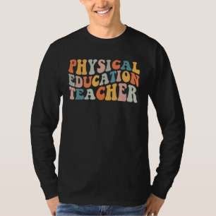 Sportlehrer Vintage retro groovy Sportunterricht T-Shirt