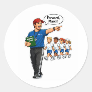 Sportlehrertraining Kids Aufkleber