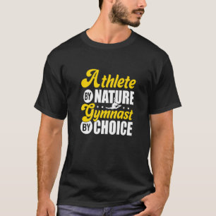 Sportler am Naturgymnast nach Wahl des Acrobatics  T-Shirt