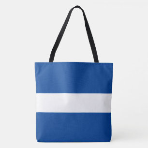 Sportlich Chic Weiß Fett Tiefblau Nautische Streif