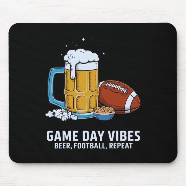Sportliche Cheers Bier  Mousepad (Vorne)