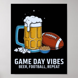 Sportliche Cheers Bier  Poster