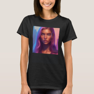 Sportliche Frau Modell-Fotoshooting Inselparadies T-Shirt