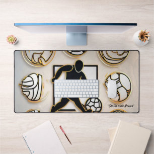 "Sportliche Luxus-Designs" Schreibtischunterlage