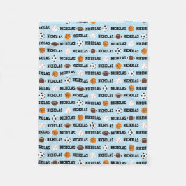 Sportliche Personalisierte Decke