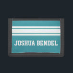 Sportliche Streifen Personalisiert Kids Boys Brief Tri-fold Geldbeutel<br><div class="desc">Personalisieren Sie diese Brieftasche mit dem Namen Ihres Kindes. Sie können auch die Farbe,  Größe und den Stil des Schriftartes ändern,  indem Sie auf die Schaltfläche Den  anpassen klicken (der aktuelle Schriftart ist Superstar). Bitte schicken Sie mir irgendwelche Fragen.</div>