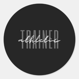 Sportliche Trainingsideen für Coole Kinder Runder Aufkleber