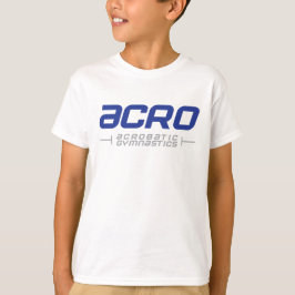 Sportlicher akrobatischer Gymnastik-T - Shirt