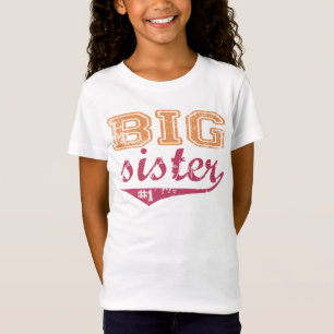 Sportlicher große Schwester-T - Shirt