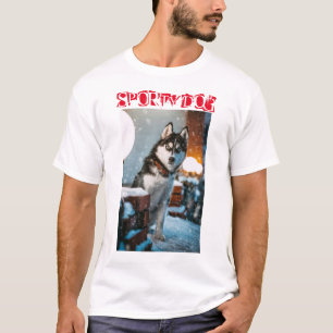 sportlicher Hund T-Shirt
