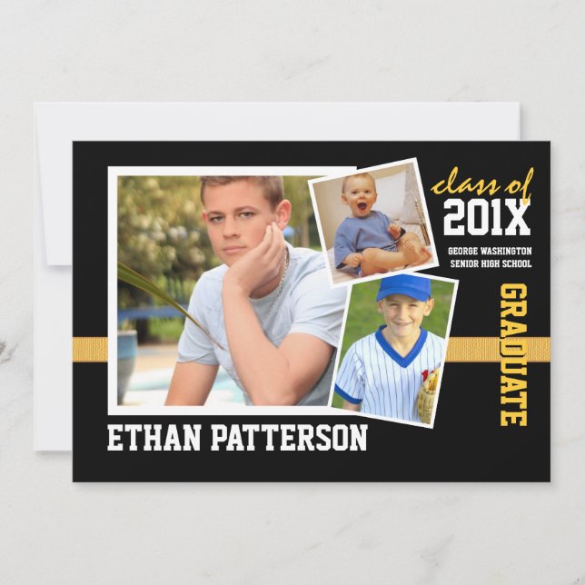 Sportliches 3 einladung (Vorderseite)