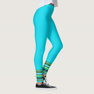 Sportliches Blau Leggings