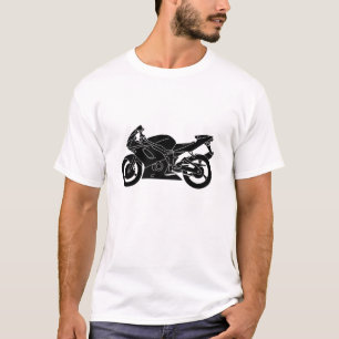 Sportliches Motorrad T-Shirt