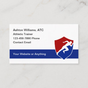Sportliches Thema Sport Business Cards Visitenkarte