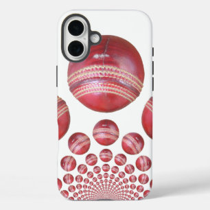 Sportliebhaber Cricket Ball Druck iPhone 16 Plus Hülle