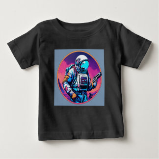 Sportlogo mit einer Alien - Kinderhemd Baby T-shirt