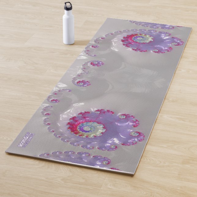 Sportmatte - F071 "Perle" 2 (beidseitig) Yogamatte (Beispiel)