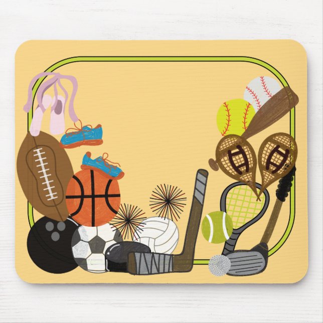 Sportmauspad Mousepad (Vorne)
