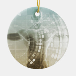 Sportmedizinische Versorgung und Rehabilitation Keramik Ornament