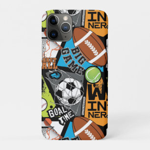 Sportmuster mit Bällen Case-Mate iPhone Hülle
