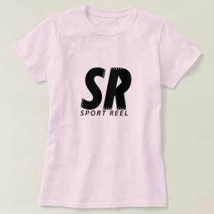 SPORTREEL FRAUEN-ROSA T - SHIRT MIT URSPRÜNGLICHE