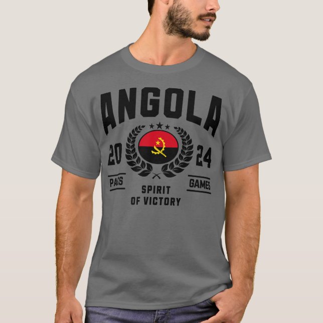 Sportregion Angola 2024 T-Shirt (Vorderseite)