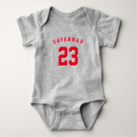 Sportroter individuelle Name Nummer modern niedlic
