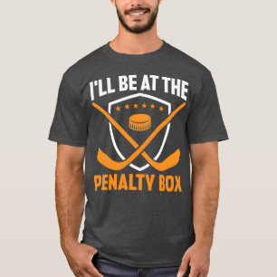 Sports Hockey Spieler Torwart Lebensstil Eishockey T-Shirt
