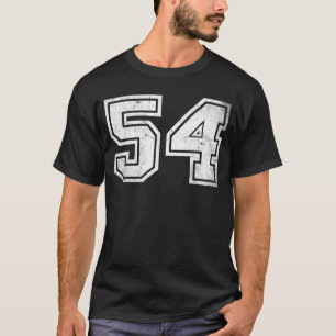 Sports Jersey Geburtstagsalter Lucky Nr. 54 T-Shirt