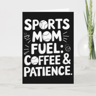 Sports-Mutter-Treibstoff-Kaffee-Geduld-verkaufen-S Karte