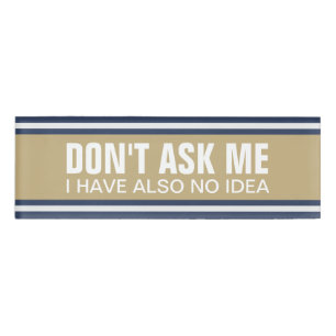 SPORTS STRIPES - blau-beige grau + Ihre Ideen Namenschild