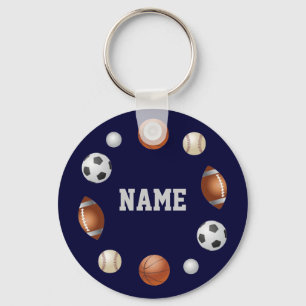 Sports World Personalisierter Schlüsselanhänger - 