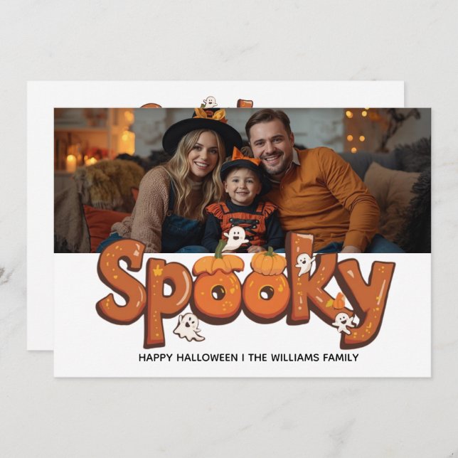 Sportsaison, Halloween Foto (Vorne/Hinten)