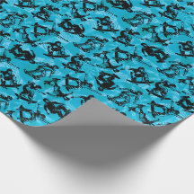 Sportskateboarder Blue Black Skater Boy Cool