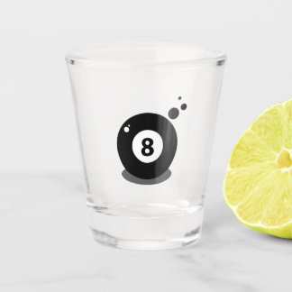 Sportspiel acht Ballen 8 Schnapsglas