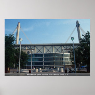Sportstadion Alamodome, San Antonio, Texas, USA Poster