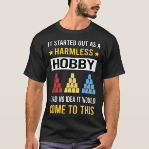 Sportstapel-Pokal-Stapelklappen T-Shirt
