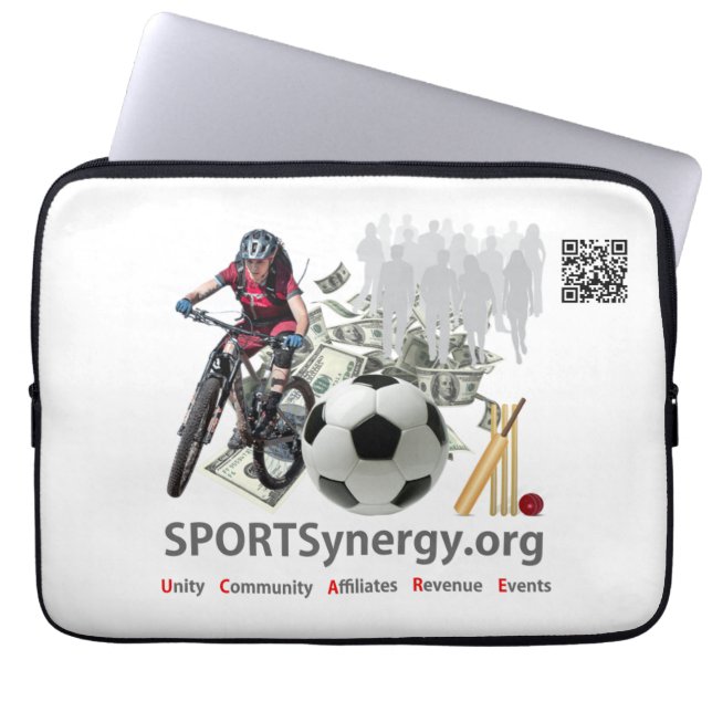 SPORTSynergy - Laptop-Sieb 13" Laptopschutzhülle (Vorderseite)